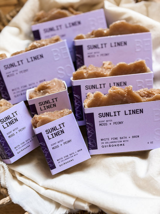 Sunlit Linen Beer Soap