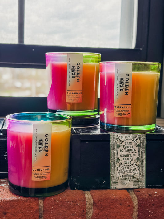 Golden Haze 11oz Soy Candle Jar