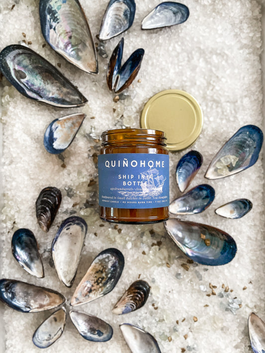 Ship in a Bottle 7oz Soy Candle Jar