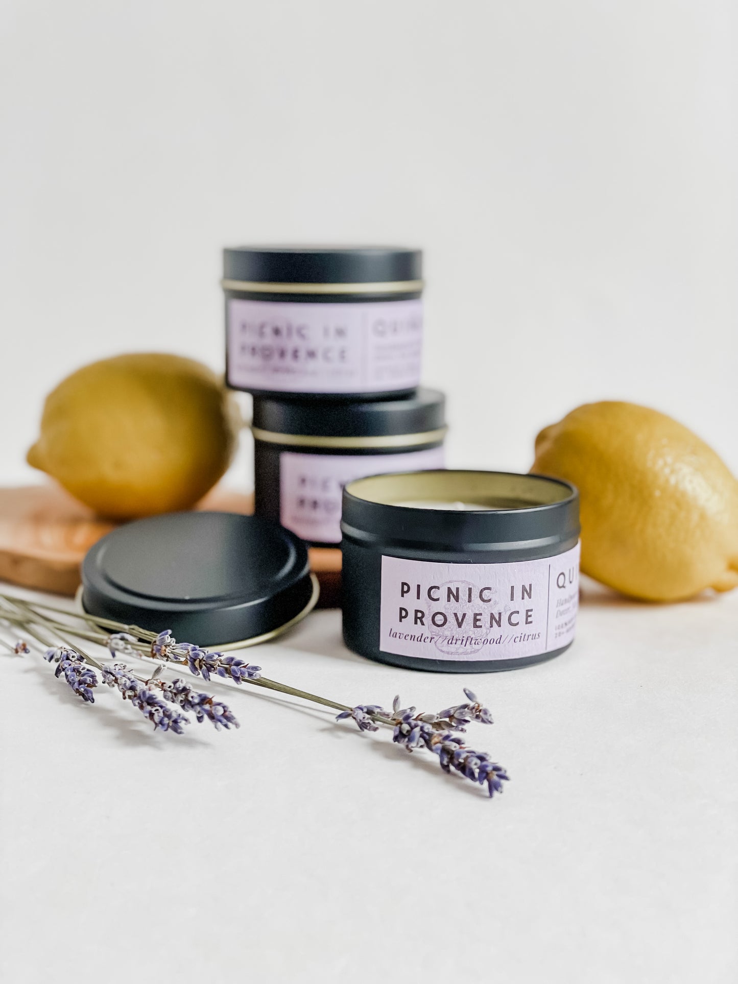 Picnic In Provence 3 oz Soy Candle Tin